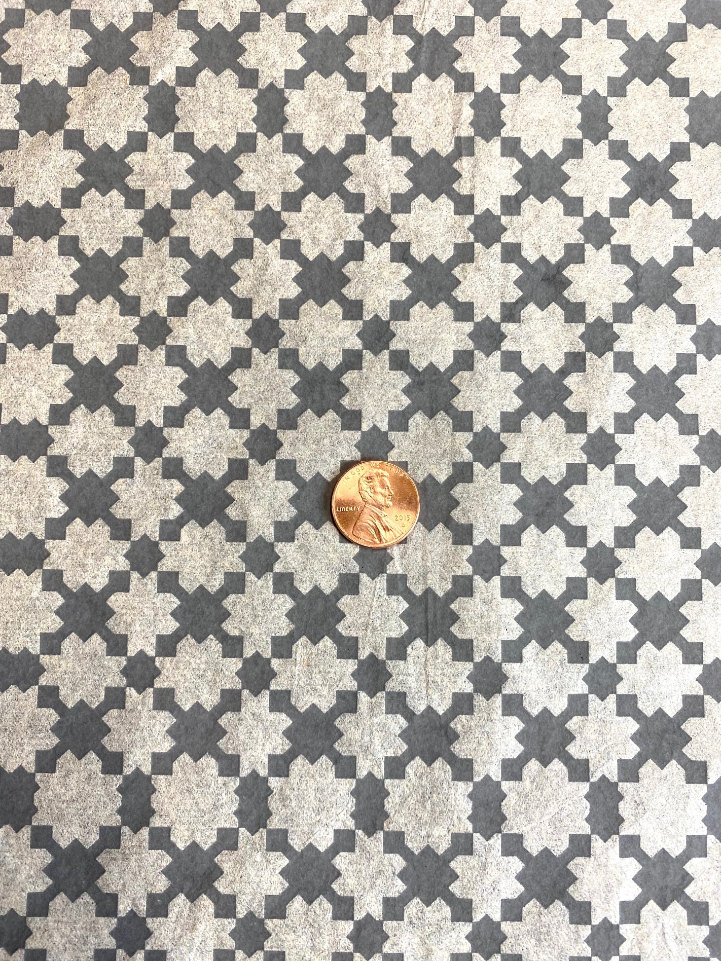 4 Checkered X Underglaze Transfer Sheet