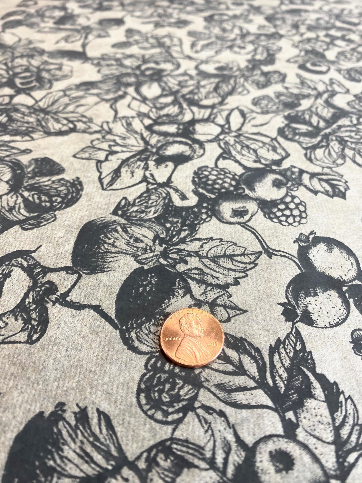 1 Berries Underglaze Transfer Sheet