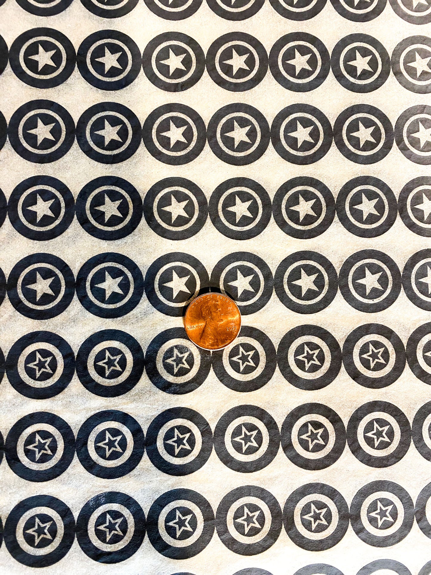 13 Stars Underglaze Transfer Sheet