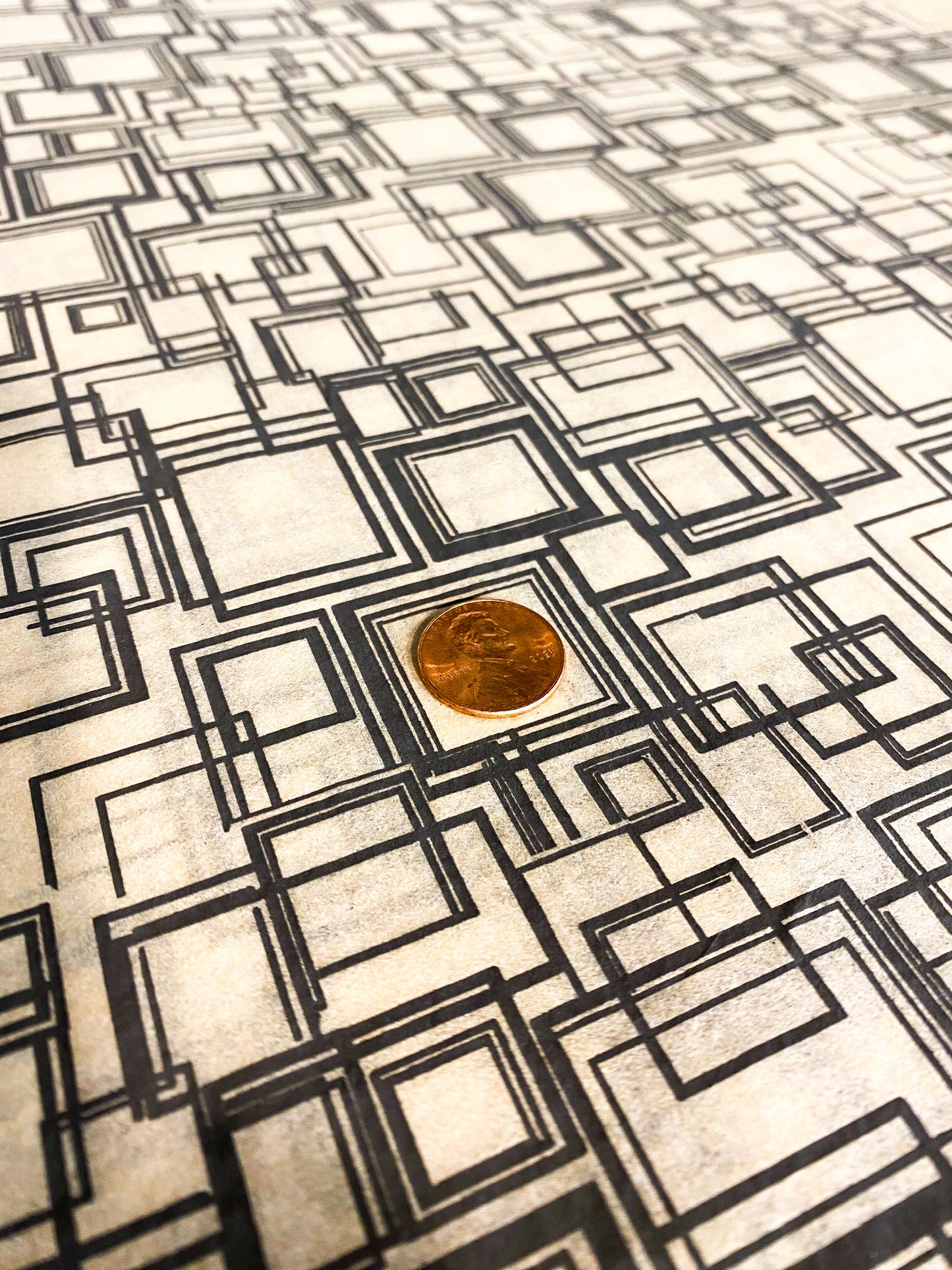 16 Squares On Squares Underglaze Transfer Sheet