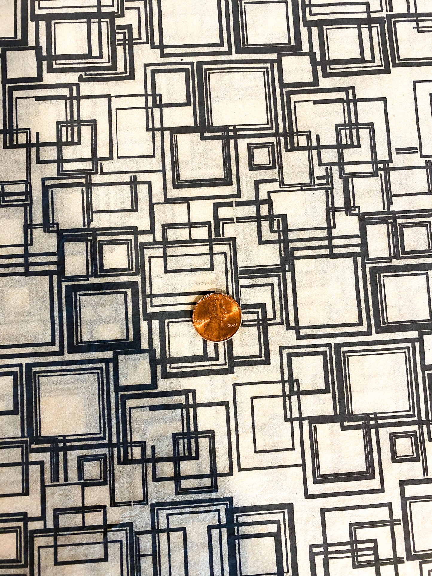 16 Squares On Squares Underglaze Transfer Sheet