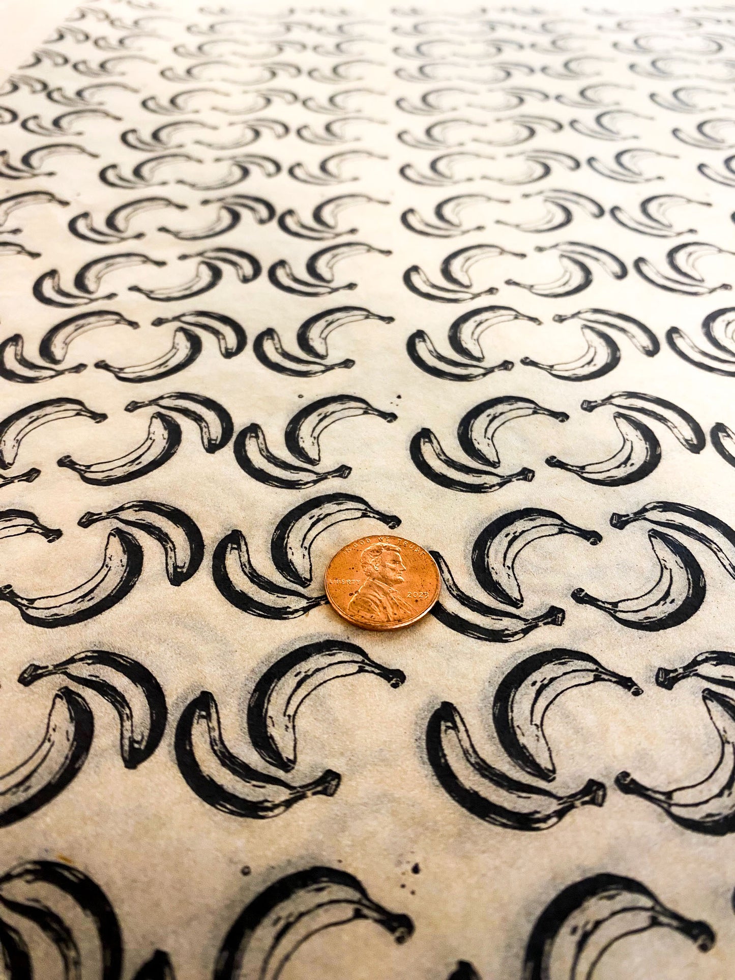 12   Bananas Underglaze Transfer Sheet