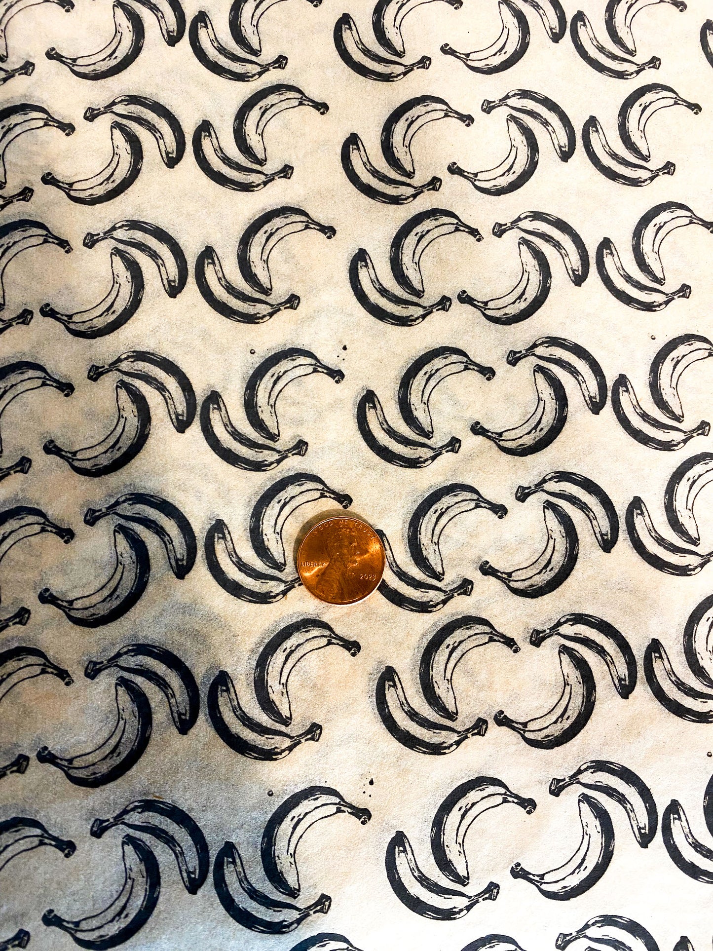 12   Bananas Underglaze Transfer Sheet