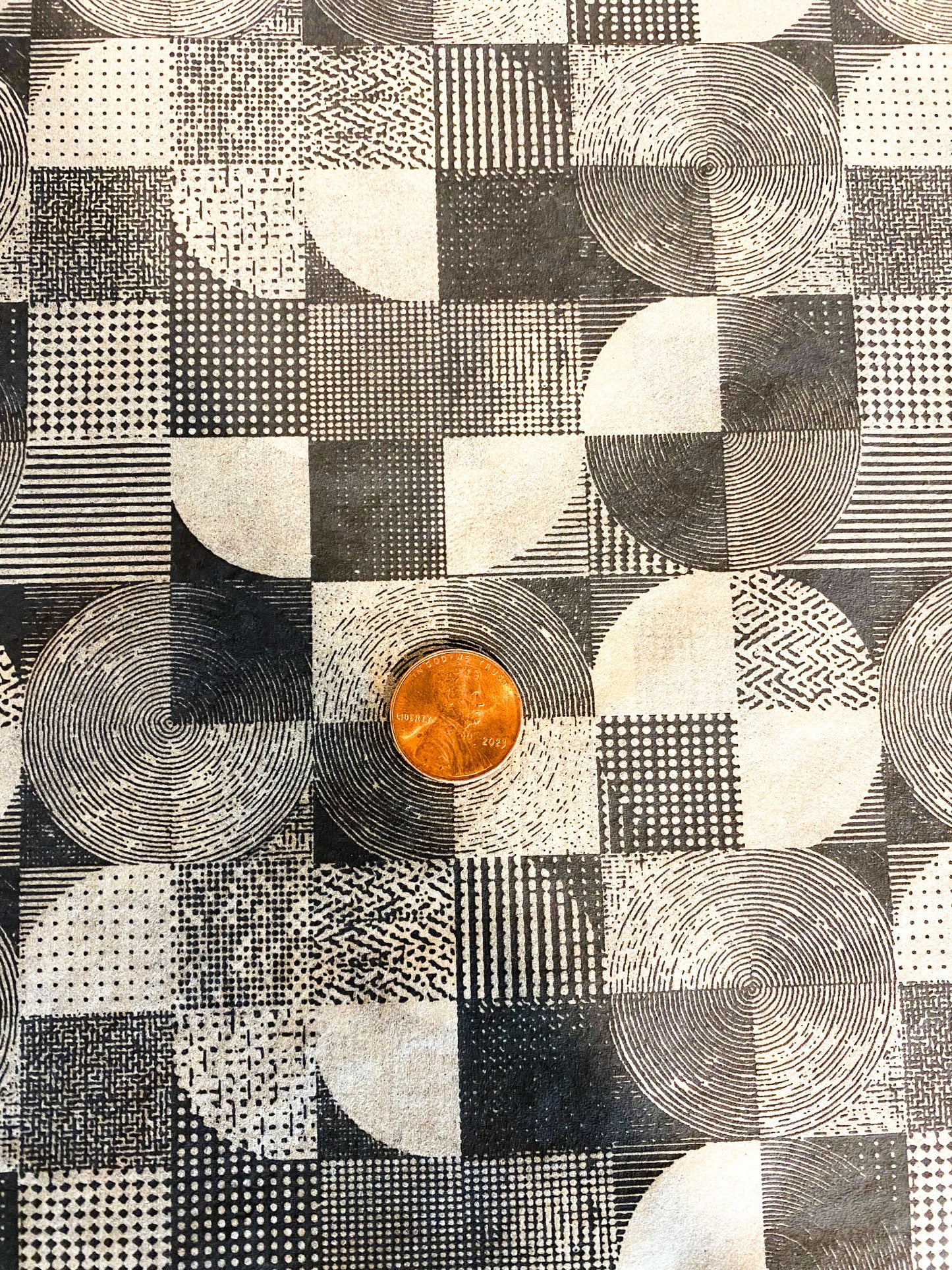 18 Rug Circles Underglaze Transfer Sheet