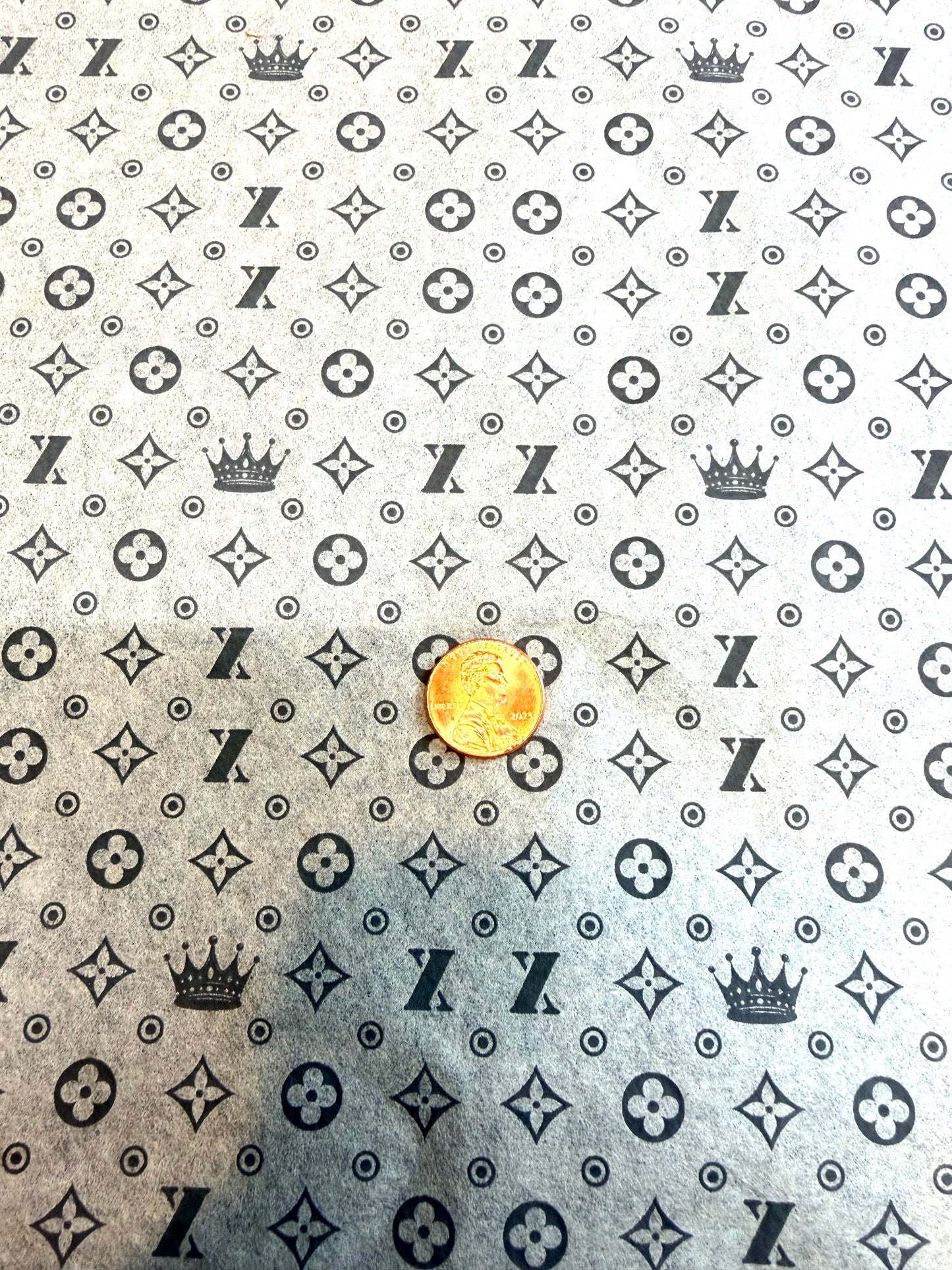 21 Louis X Crown Underglaze Transfer Sheet